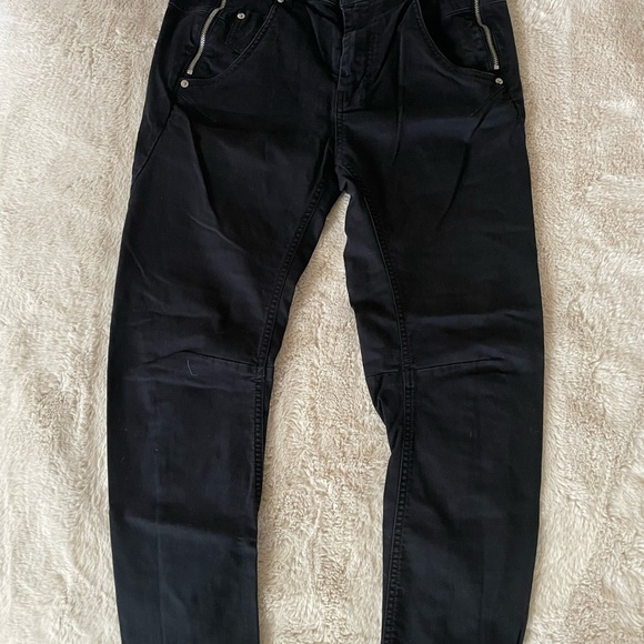 Denim - Stylish Black Pants